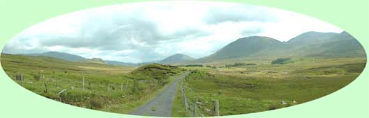 schmale Wege in Connemara