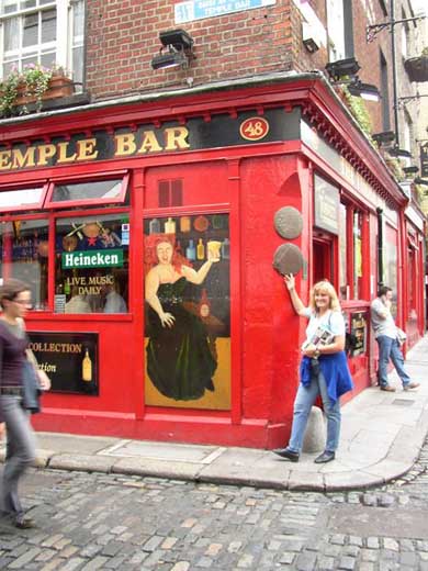 Die Templebar in Dublin können Sie bei einer Verlängerung besuchen
