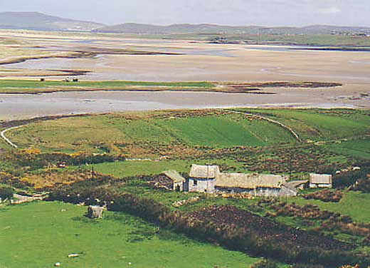 Küstenlandschaft, wie Sie sie auf unserer Radreise durch Irland hufig sehen