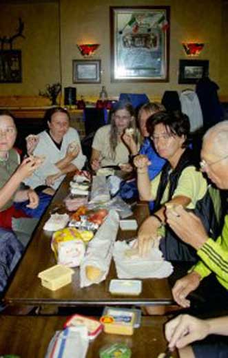 Picknick in einem echten irischen Pub