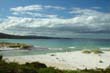 Strandspaziergang whrend einer Radtour in Binalong Bay